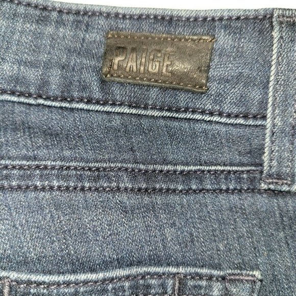 Paige Manhattan Mid Rise Slim Bootcut Jeans 28 - Picture 3 of 8